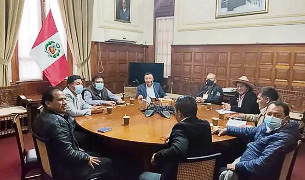 Conversaciones. Perú Libre dialoga con diferentes bancadas, pero hasta ahora el mayor avance es con tres agrupaciones. Foto: Difusión