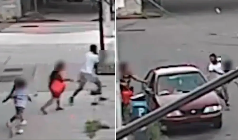 “No sé por qué sucedió eso. No he visto a esa gente en mi vida”, declaró la madre del menor. Foto: captura