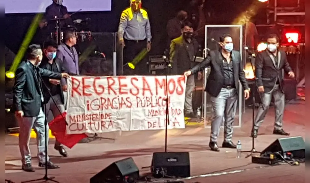 Concierto se realizó en el Parque de la Exposición. Foto: Jessica Merino/URPI-LR