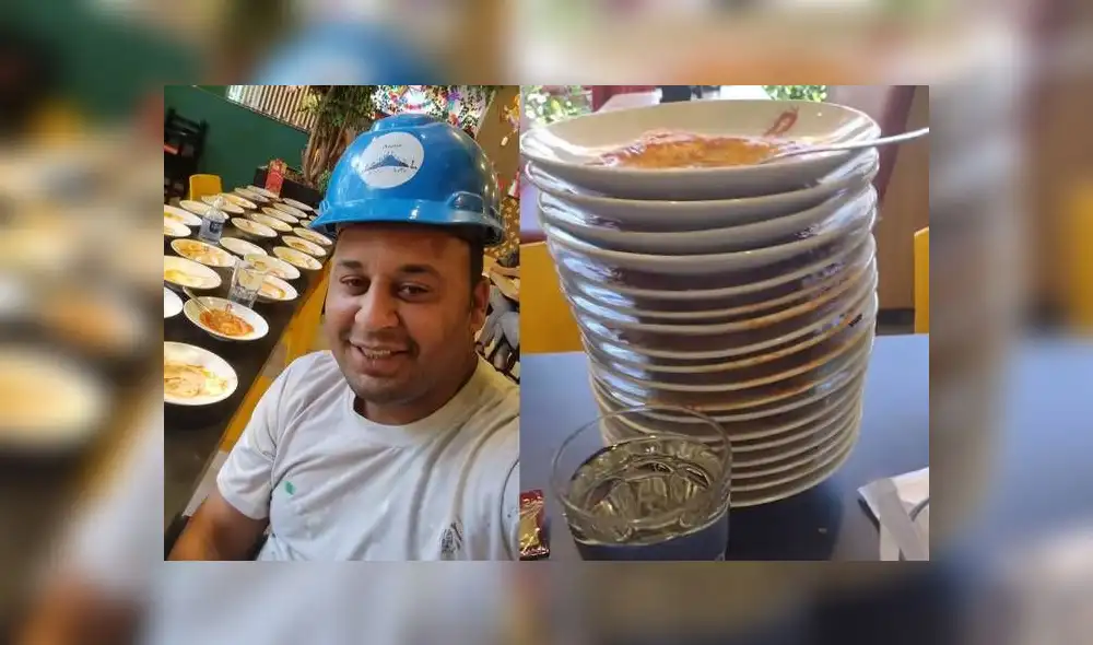 El hombre sacó su celular y empezó a grabarse a sí mismo contando lo que acababa de ocurrirle. Foto: captura de TikTok