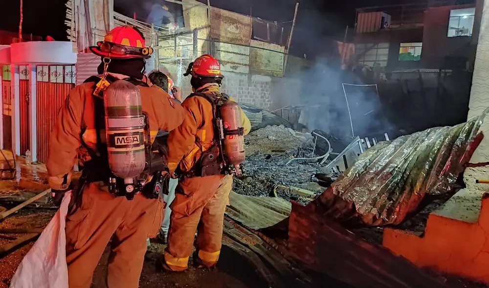 Bomberos pudieron sofocar el incendio. Foto: Radio Americana