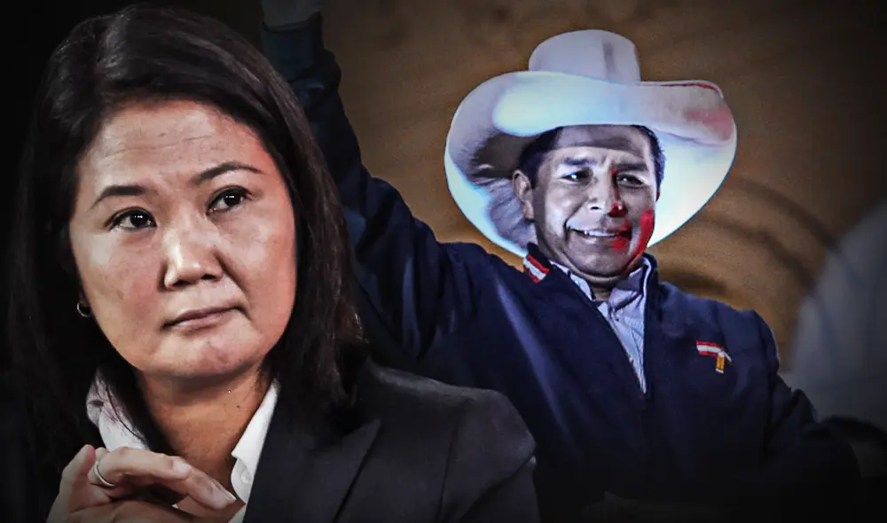 Keiko Fujimori sostuvo que proclamación de Pedro Castillo es "ilegítima" a pesar de que reconoció resultados. Foto: composición de Fabrizio Oviedo/La República Keiko Fujimori sostuvo que proclamación de Pedro Castillo es "ilegítima" a pesar de que reconoció resultados. Foto: composición de Fabrizio Oviedo/La República