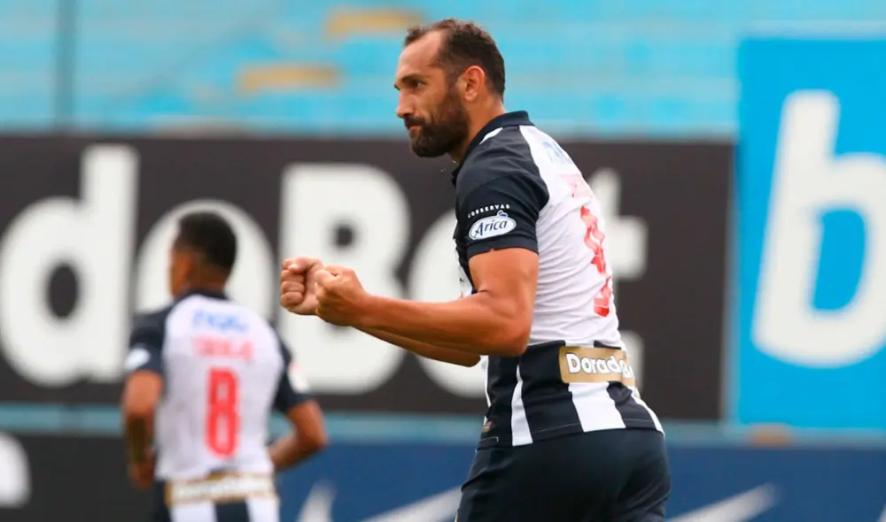 Hernán Barcos brindó tres asistencias de gol en la victoria de Alianza ante Ayacucho. Foto: Liga de Fútbol Profesional