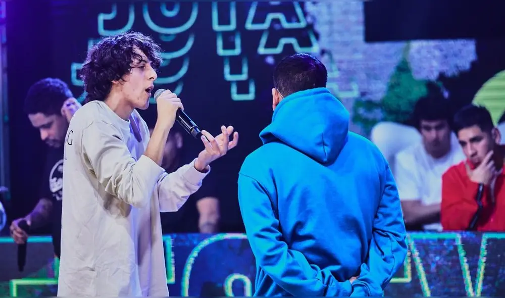 Jaze se impuso a Jota en la final de la fecha 1 en Combate Freestyle Perú. Foto: Space