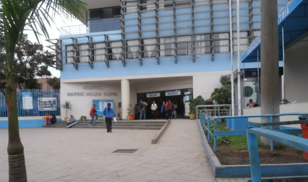 Gabriel Tamara Montañez permanece internado en el hospital Marino Molina de Comas. Foto: Difusión Gabriel Tamara Montañez permanece internado en el hospital Marino Molina de Comas. Foto: Difusión