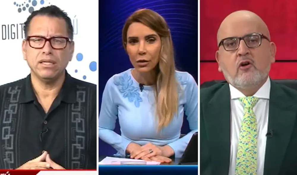 Juliana Oxenford respondió a las acusaciones en su contra por parte de periodistas. Foto: captura ATV/Willax Juliana Oxenford respondió a las acusaciones en su contra por parte de periodistas. Foto: captura ATV/Willax