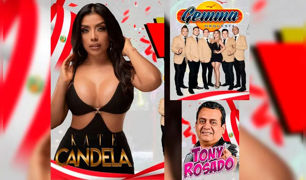 Kate Candela y Tony Rosado acompañarán a Gemma Orquesta en concierto presencial. Foto: Difusión