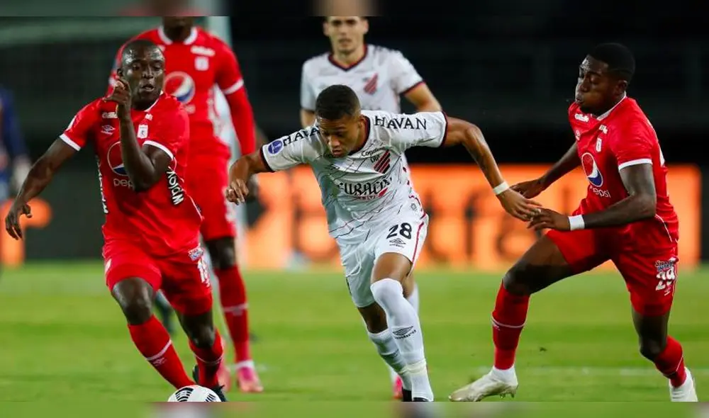 En el juego de ida, los brasileños se impusieron por 1-0 en Colombia. Foto: EFE