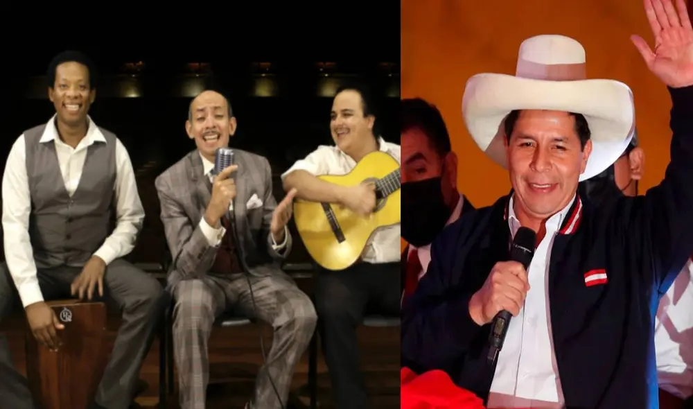 Los Juanelos se sumaron a los saludos por el nuevo gobierno de Pedro Castillo. Foto: composición Facebook/EFE