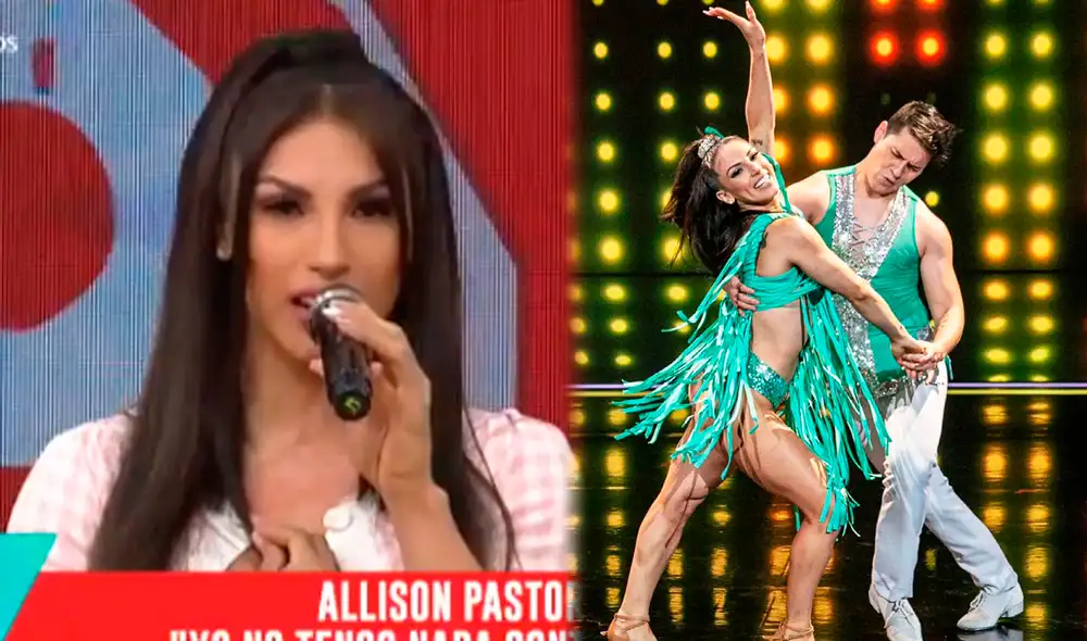 Allison Pastor se sintió menospreciada por la producción del concurso de Gisela Valcárcel. Foto: captura América TV / Instagram Allison Pastor se sintió menospreciada por la producción del concurso de Gisela Valcárcel. Foto: captura América TV / Instagram