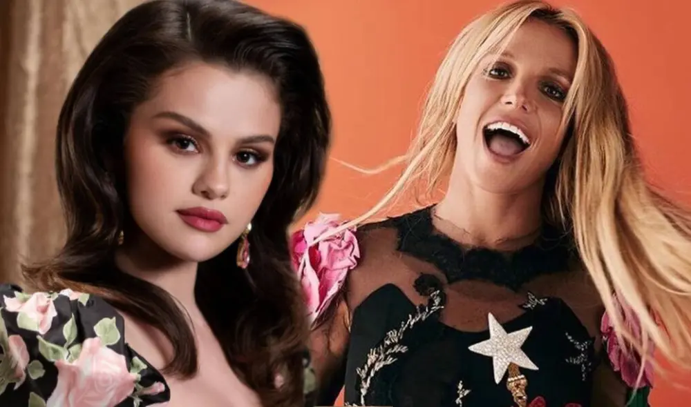La cantante de 39 años se mostró muy feliz por el obsequio de su colega. Foto: composición LR, Selena Gomez/Instagram, Britney Spears/Instagram
