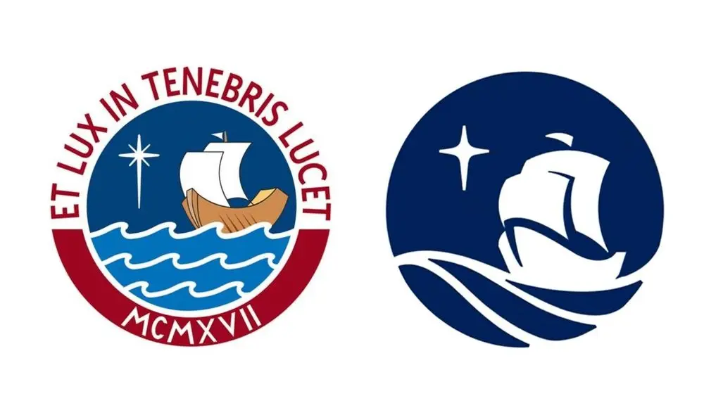 El cambio del logo ha generado polémica en estudiantes en la casa de estudios. Foto: Composición LR