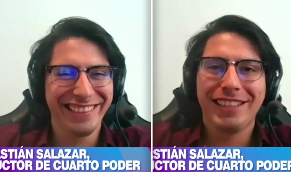 Sebastián Salazar mencionó que durante la actual crisis sanitaria tuvo la oportunidad de reencontrarse con ella y enamorarse nuevamente. Foto: captura América TV