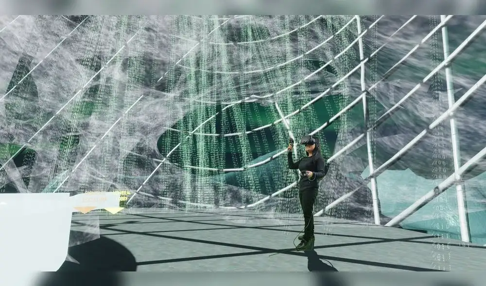 La infraestructura puede ser recorrida por los interesados, quienes podrán interactuar con elementos y otras personas presentes a través de su avatar. Foto: difusión