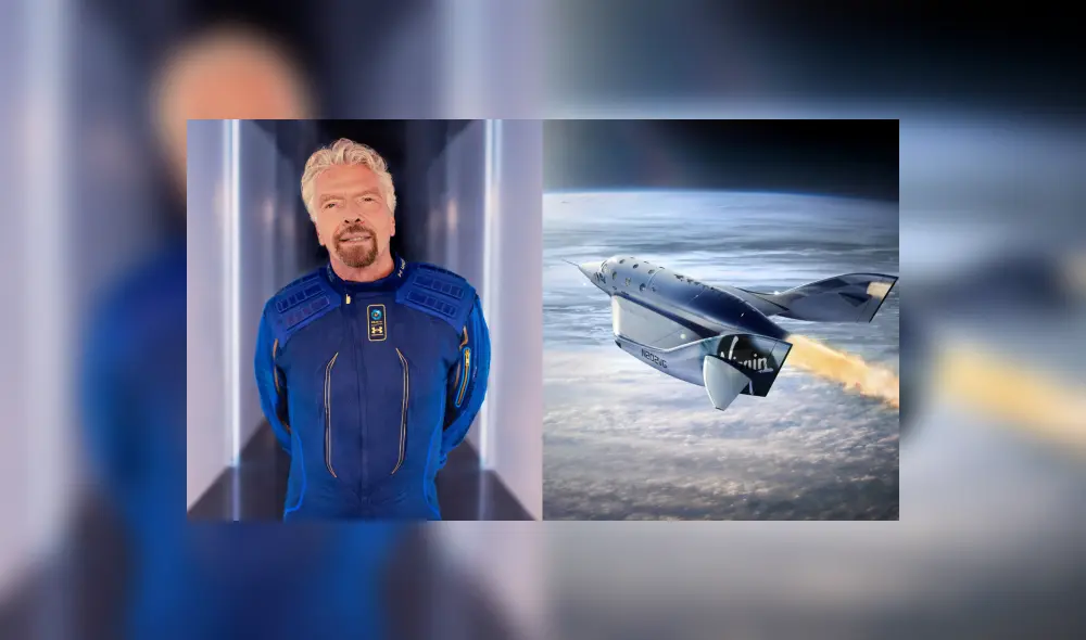 El empresario Richard Branson viajó al espacio con la idea de ser uno de los pioneros del turismo espacial. Foto: difusión El empresario Richard Branson viajó al espacio con la idea de ser uno de los pioneros del turismo espacial. Foto: difusión