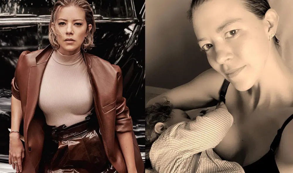 La artista mexicana se sinceró con sus seguidores respecto a la lactancia materna. Foto: Instagram / Fernanda Castillo