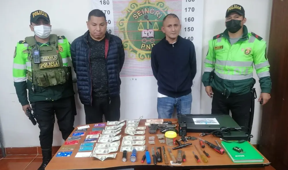 PNP capturó a delincuentes cuando merodeaban el distrito de Magdalena. Activó plan cerco para detenerlos. Foto: Gianella Aguirre/URPI-LR