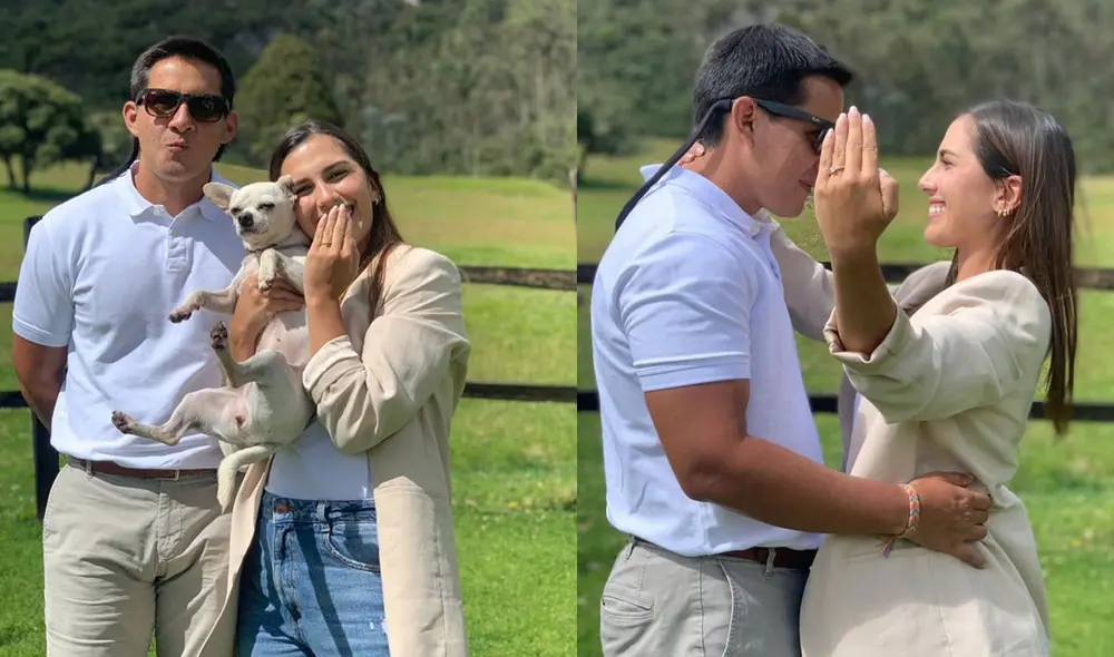 La periodista usos sus redes sociales para contar detalles de su pedida de mano. Foto: Instagram / Manuela Camacho