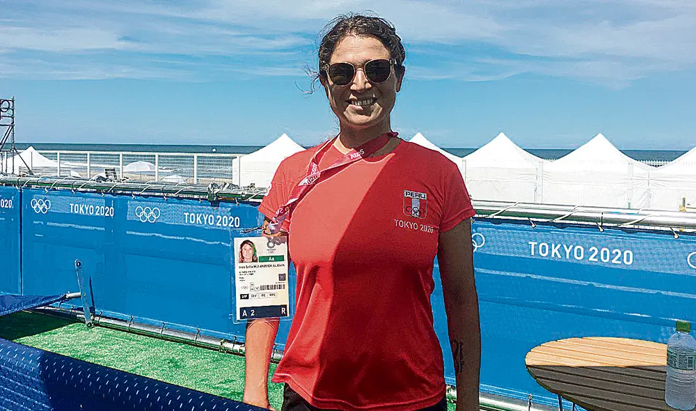 Reconocida. Sofía Mulanovich captó la atención en el primer día de entrenamientos. Foto: difusión