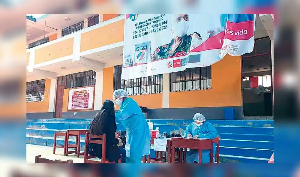 Inmunización. Desde ayer se aplican vacunas Sinopharm. Inmunización. Desde ayer se aplican vacunas Sinopharm.