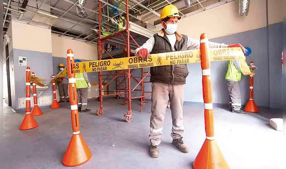 Obras. Varias áreas tendrán que volverse a construir. Obras. Varias áreas tendrán que volverse a construir.