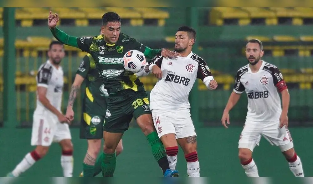 Flamengo vs. Defensa y Justicia jugarán a partir de las 7.30 p. m. (hora peruana). Foto: EFE Flamengo vs. Defensa y Justicia jugarán a partir de las 7.30 p. m. (hora peruana). Foto: EFE