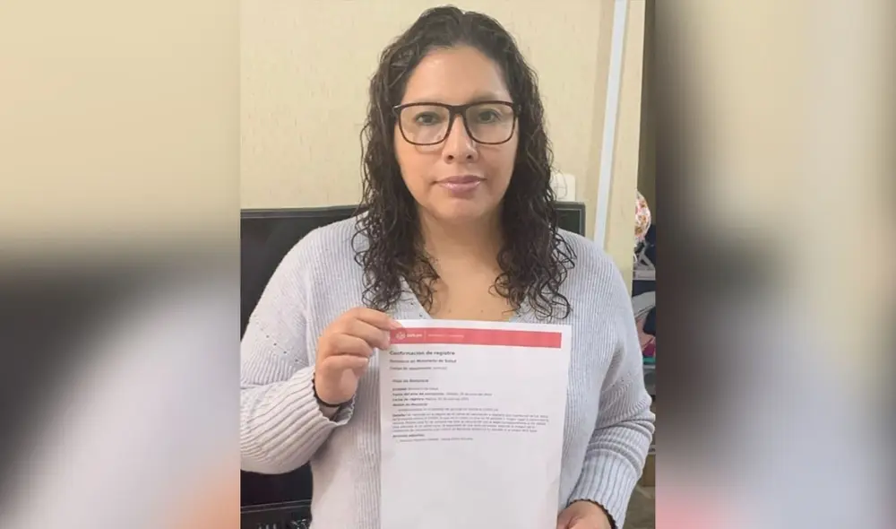 En el padrón de vacunación contra la COVID-19, Rosemary Carbonel apareció como inoculada. Foto: WhatsApp La República En el padrón de vacunación contra la COVID-19, Rosemary Carbonel apareció como inoculada. Foto: WhatsApp La República