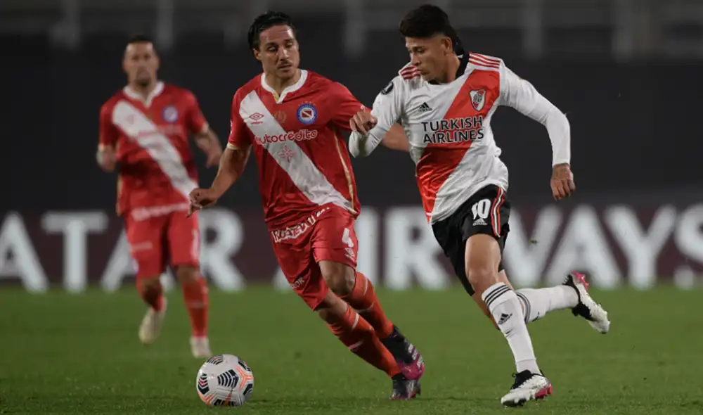 River Plate vs. Argentinos Juniors se medirán en el estadio Diego Armando Maradona. Foto: AFP River Plate vs. Argentinos Juniors se medirán en el estadio Diego Armando Maradona. Foto: AFP