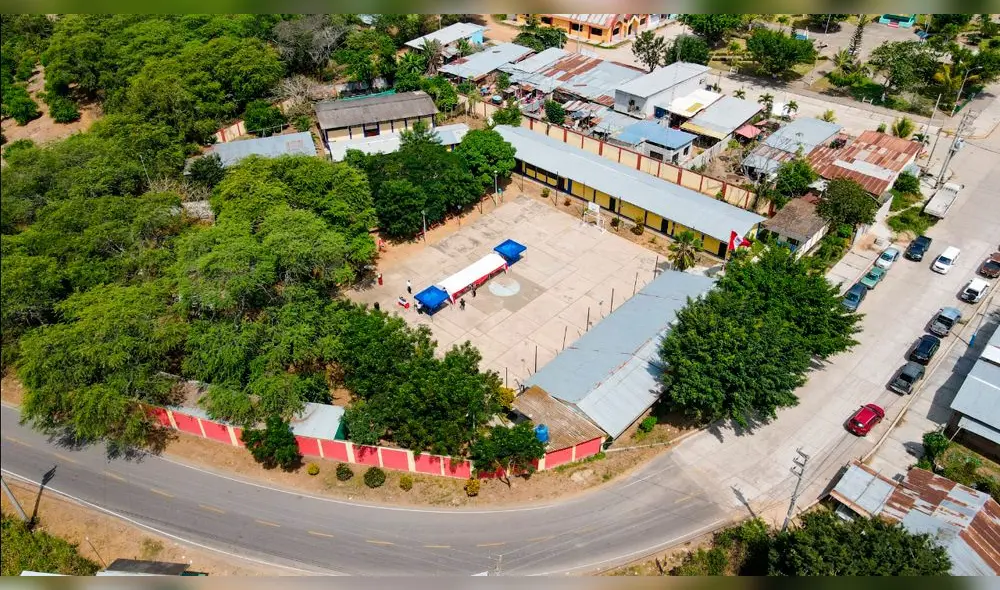 Reconstruirán institución educativa N.° 100 Manuel Catalino Farias Moran de Matapalo. Foto: ARCC