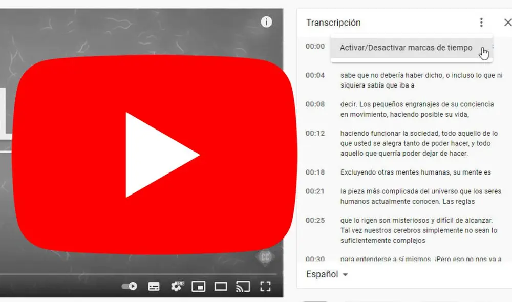 Se trata de una herramienta muy útil para aquellos videos de largas horas explicando un tema a detalle. Foto: Muy Computer/composición Se trata de una herramienta muy útil para aquellos videos de largas horas explicando un tema a detalle. Foto: Muy Computer/composición