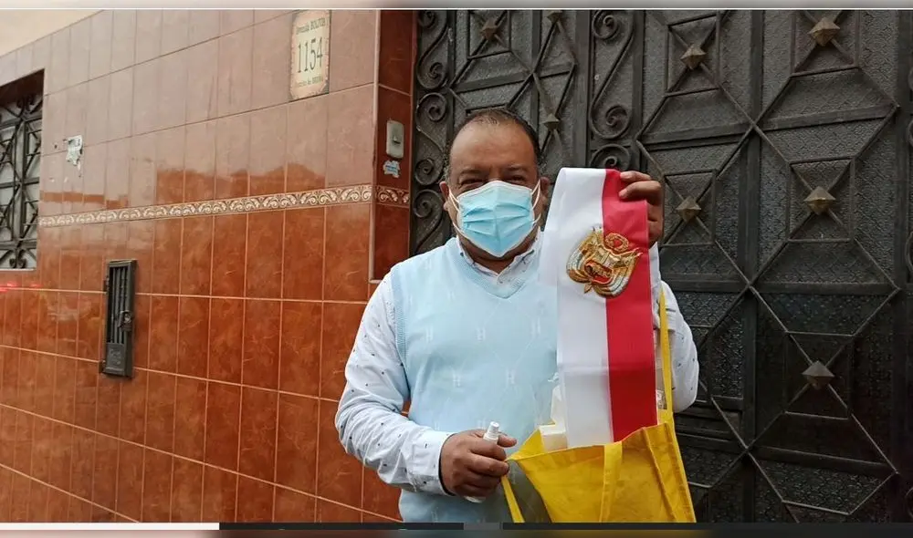 La nueva banda presidencial será estrenada por Pedro Castillo este 28 de julio, día del bicentenario. Foto: difusión Jéssica Merino/La República La nueva banda presidencial será estrenada por Pedro Castillo este 28 de julio, día del bicentenario. Foto: difusión Jéssica Merino/La República