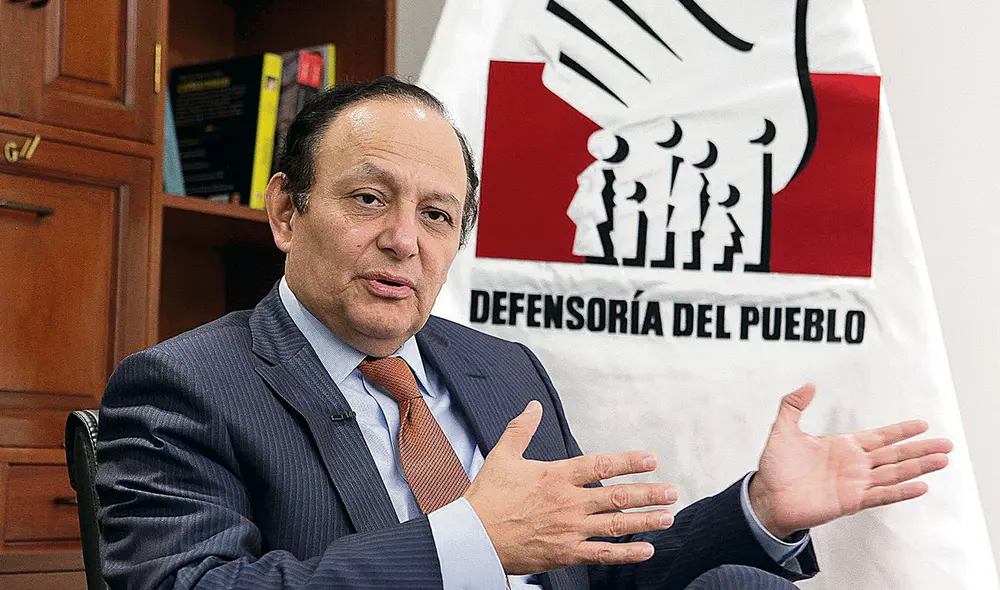 Mensaje. Walter Gutiérrez y la Defensoría del Pueblo se pronunciaron contra la corrupción. Foto: difusión
