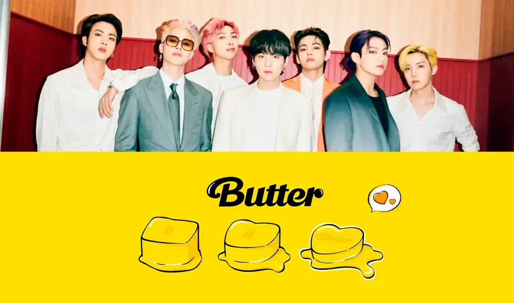 Un artista de Países Bajos reclamó que el coro de "Butter" era muy similar a una de sus canciones. Foto: BIGHIT.