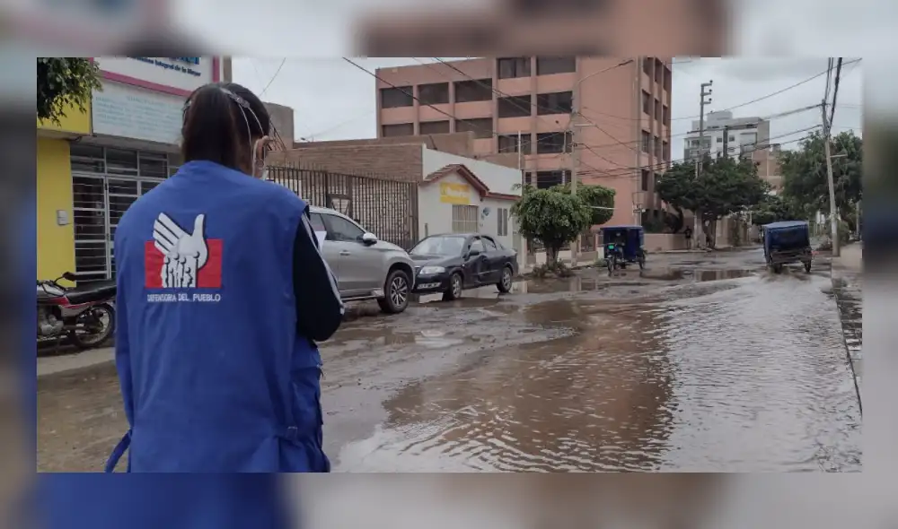 La Defensoría verificó el problema en los diferentes sectores de Chiclayo. Foto: Defensoría del Pueblo La Defensoría verificó el problema en los diferentes sectores de Chiclayo. Foto: Defensoría del Pueblo