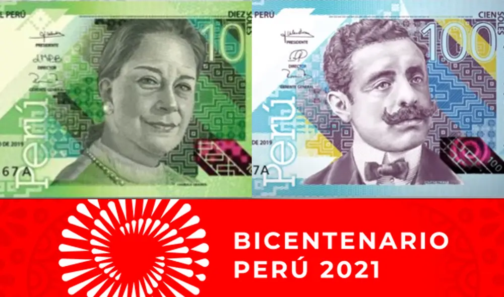 Nuevos billetes rinden homenaje a destacados personajes de nuestras ciencias y humanidades del siglo XX. Foto: composición BCR Nuevos billetes rinden homenaje a destacados personajes de nuestras ciencias y humanidades del siglo XX. Foto: composición BCR