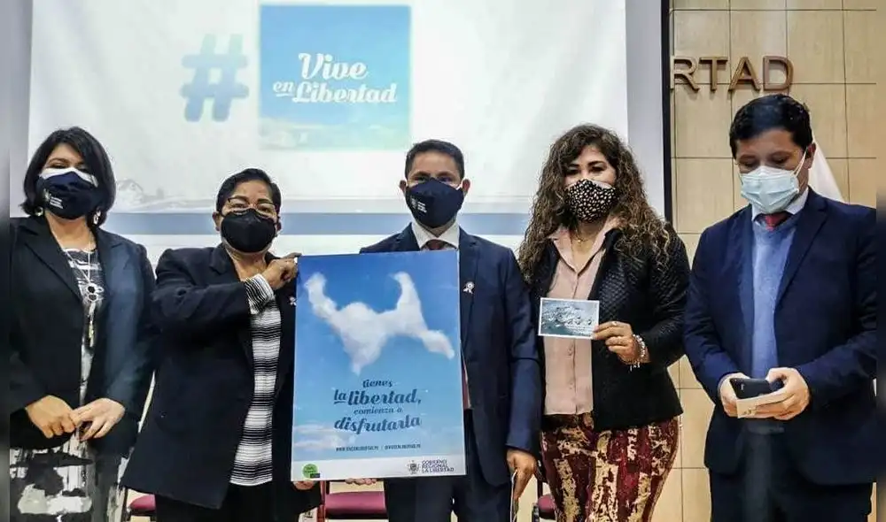 Autoridades y gremios se sumaron a la campaña Vive La Libertad. Foto: Prensa Gore Autoridades y gremios se sumaron a la campaña Vive La Libertad. Foto: Prensa Gore