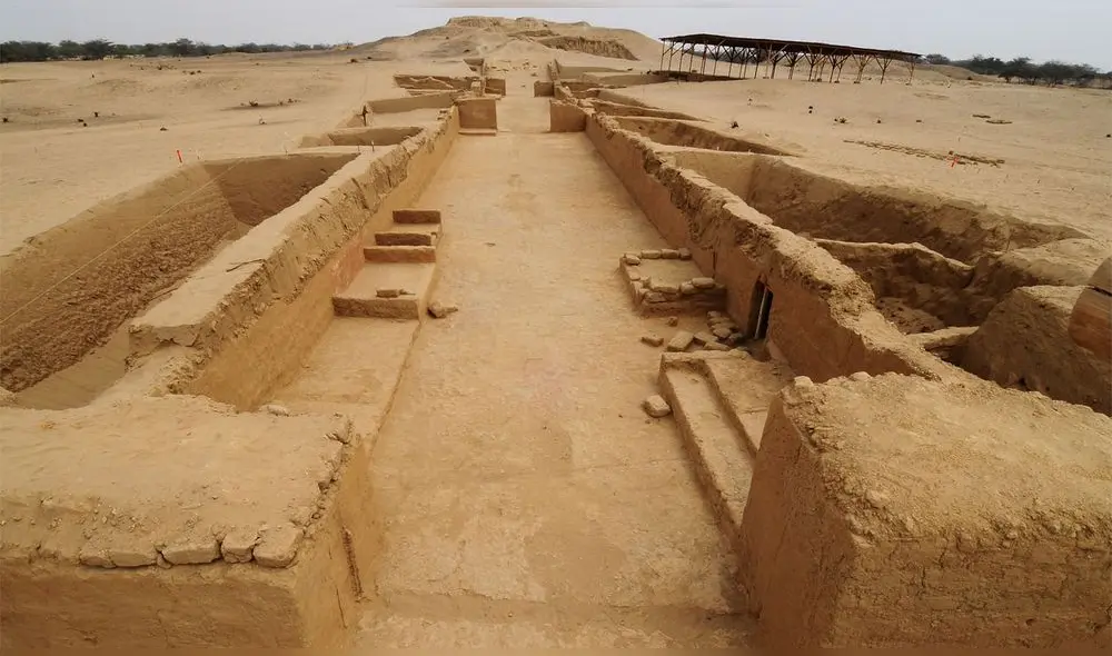 Huaca Bandera se ubica a 9 kilómetros del sector oeste de Pacora y a 51 kilómetros de la ciudad de Chiclayo. Foto: UE Naylamp