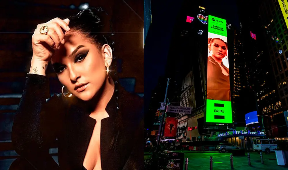 Los neoyorquinos pudieron ver a la salsera peruana. Foto: Instagram de Daniela Darcourt / Andina Los neoyorquinos pudieron ver a la salsera peruana. Foto: Instagram de Daniela Darcourt / Andina