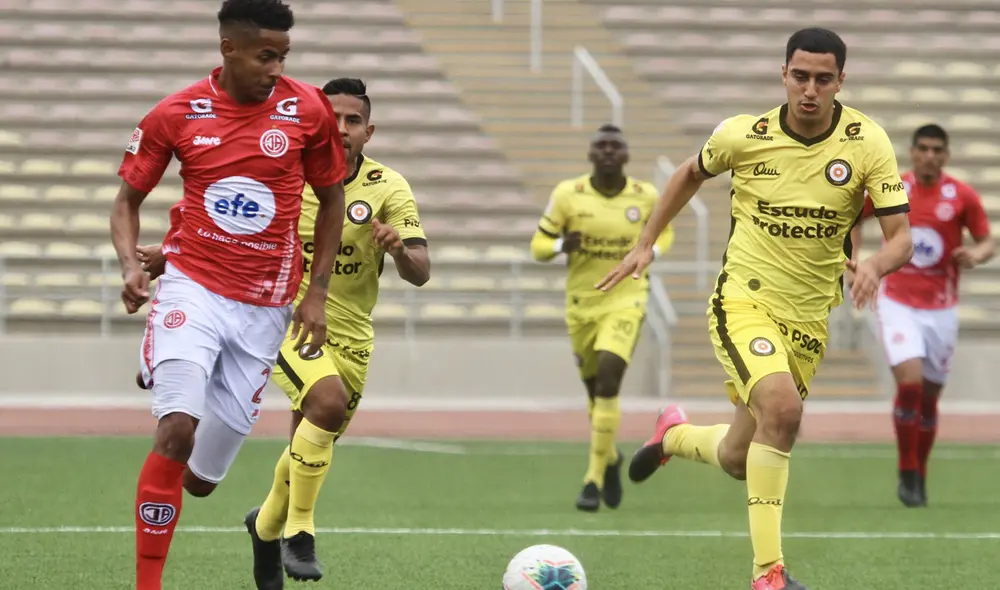Deportivo Coopsol vs. Juan Aurich se juega en el Estadio San Marcos. Foto: FPF