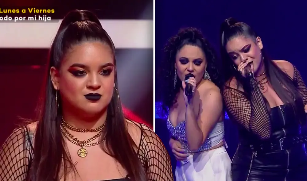 “Lo logré y vamos con todo hasta la final”, dijo la cantante al pasar a la etapa de knockouts de La voz Perú. Foto: captura Latina “Lo logré y vamos con todo hasta la final”, dijo la cantante al pasar a la etapa de knockouts de La voz Perú. Foto: captura Latina