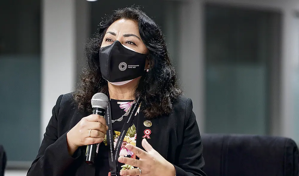 Decisión. Violeta Bermúdez dio razones por las que no se promulgó norma del Legislativo. Foto: Sepres