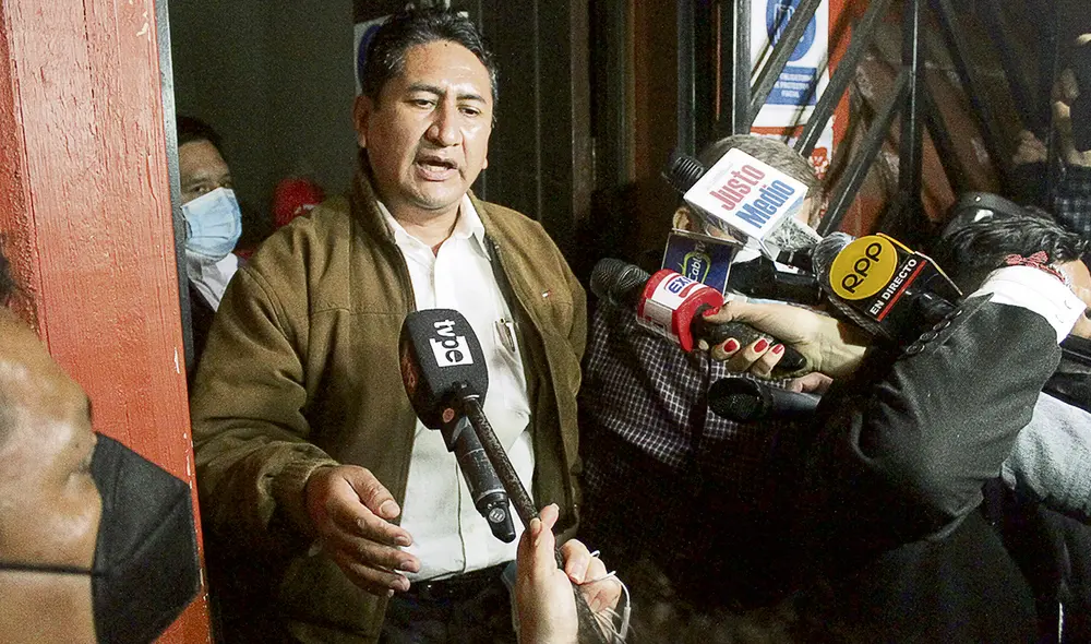 Consiglieri. Vladimir Cerrón dice que su partido sugiere, pero el mandatario decide. Foto: Cortesía Diego Vertiz