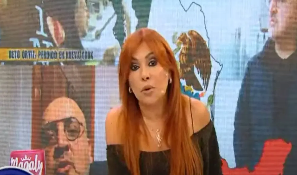Magaly Medina explica por qué se solidarizó con Beto Ortiz. Foto. captura ATV Magaly Medina explica por qué se solidarizó con Beto Ortiz. Foto. captura ATV