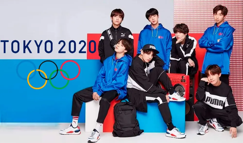 BTS hizo aparición curiosa durante la inauguración de Tokio 2020. Foto: composición LR / Big Hit