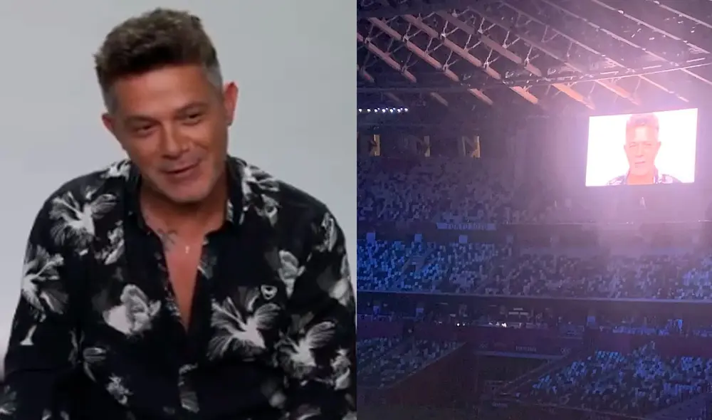 Alejandro Sanz protagonizó uno de los momentos más esperados en la ceremonia que da inicio oficialmente a los Juegos Olímpicos 2020. Foto: captura ATV Alejandro Sanz protagonizó uno de los momentos más esperados en la ceremonia que da inicio oficialmente a los Juegos Olímpicos 2020. Foto: captura ATV