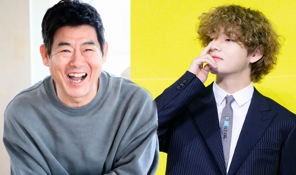 Taehyung le pide consejos a Sung Dong Il, según reveló el actor. Foto: composición LR/ New1 / Big Hit