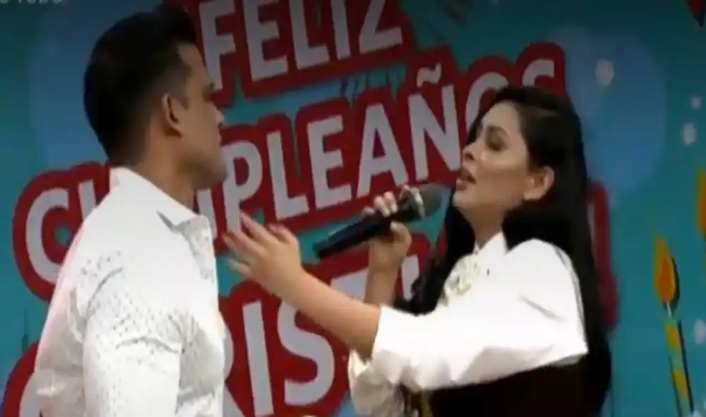 Christian Domínguez cumplirá 38 años el domingo 25 de julio. Foto: captura América Tv