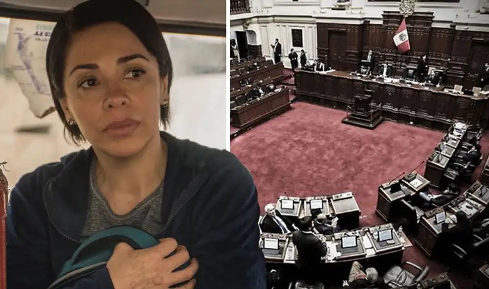La actriz peruana celebró que los congresistas del Partido Morado renuncien a los S/15.600 soles del bono. Foto: composición LR La actriz peruana celebró que los congresistas del Partido Morado renuncien a los S/15.600 soles del bono. Foto: composición LR