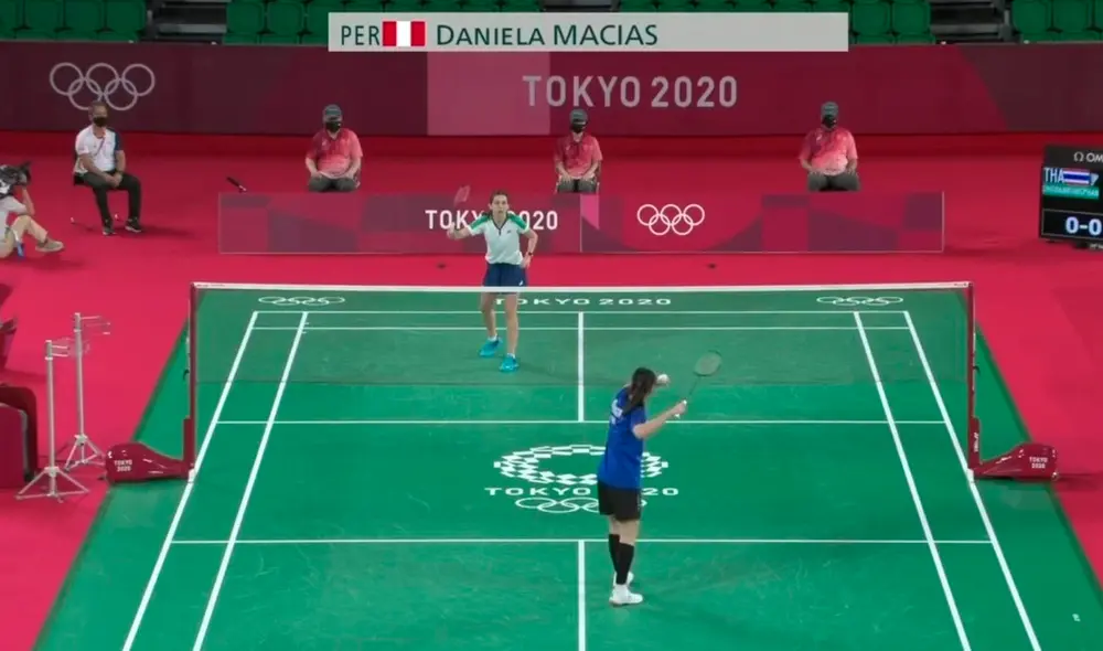 Daniela Macías juega sus primeros Juegos Olímpicos en Tokio 2020. Foto: Twiter IPD Perú