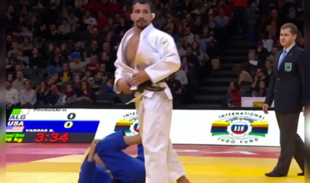 Judoca argelino decidió retirarse de los Juegos Olímpicos. Fuente: Le Courrier d'Algerie